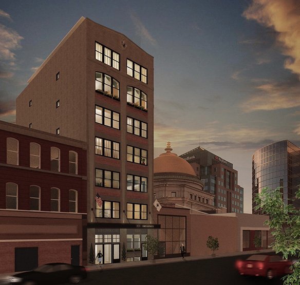 Alexandre Lofts - Exterior Render - Buffalo, NY